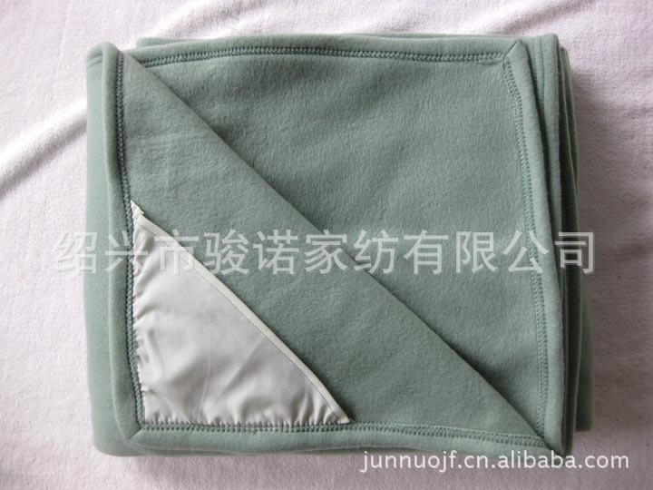 绍兴骏诺厂家供应订做180*220CM超厚酒店家居毛毯示例图3