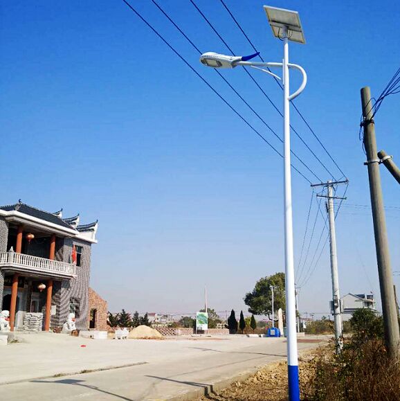 秦皇岛led太阳能路灯6米30瓦 8米市电路灯led灯头	 锂电一体化路灯