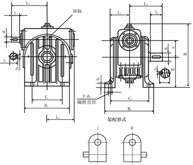 沧州厂家供应优质CWO100-16-II圆弧圆柱蜗杆减速机   质量可靠示例图5