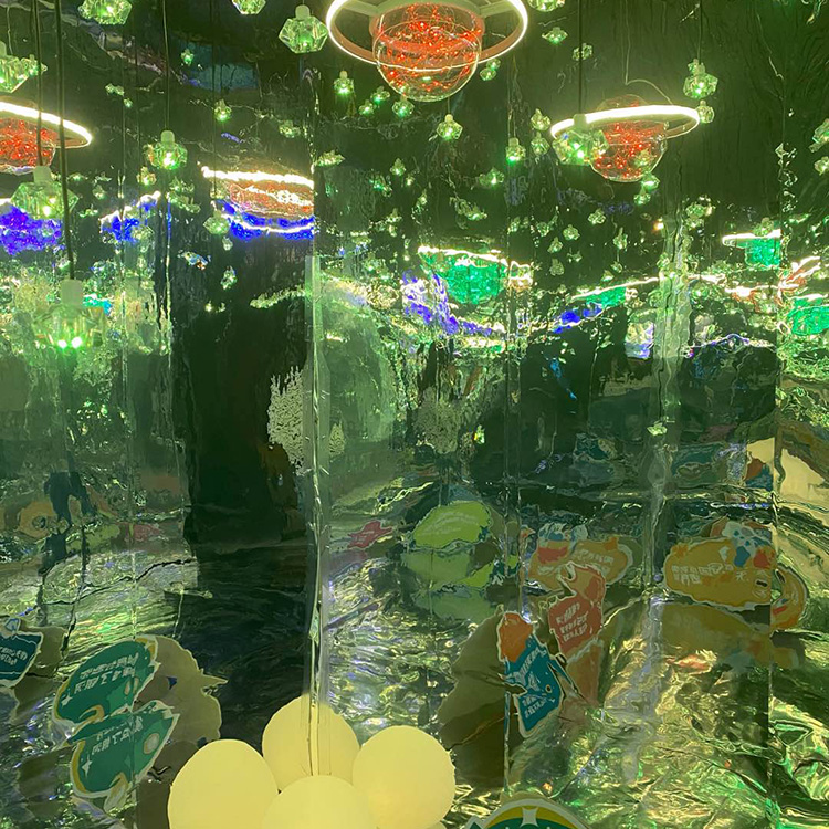 梅州市镜子迷宫 灯光艺术造型 众暖熊 镜花宫报价