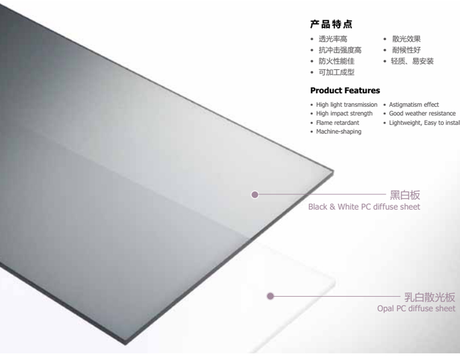 PC阳光板 PC板光扩散板花房雨棚 加工雕刻 耐力板厂家透光耐候示例图79
