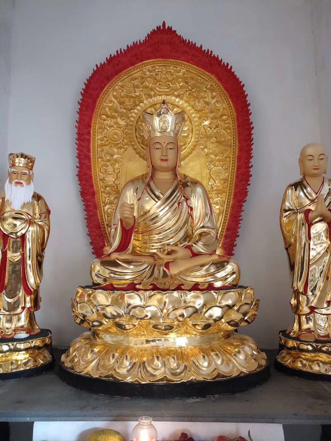 佛像 本厂专业生产精品地藏王殿供奉地藏王菩萨 寺庙地藏王菩萨佛像 彩绘地藏王菩萨