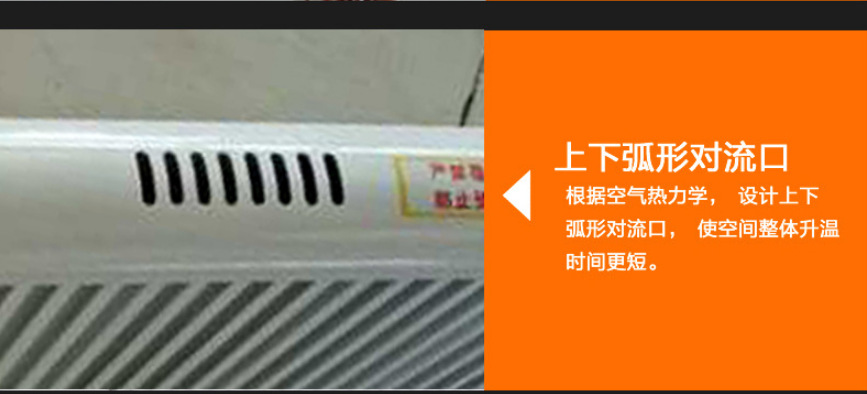 碳晶电暖器 远红外碳纤维电暖气 智能家用电暖器落地壁挂式电暖器示例图13