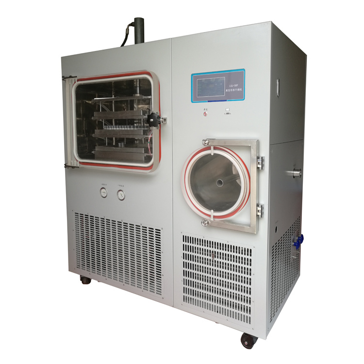 诊断试剂压盖冻干机 中型硅油压盖冻干机 LGJ-30F自动压塞冷冻干燥机示例图3