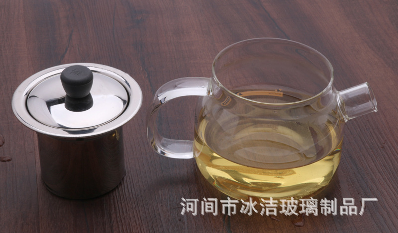 耐高温玻璃茶壶北欧风格短嘴茶壶 功夫茶具小壶可加热煮水茶壶示例图11