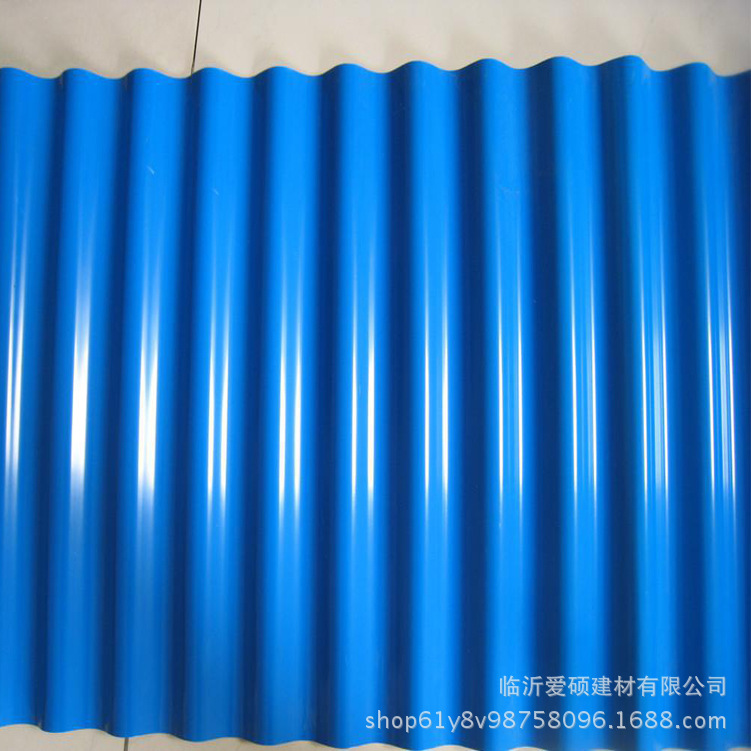 连云港塑钢瓦价格 PVC阻燃瓦规格 PVC防腐屋面瓦工程图片示例图10