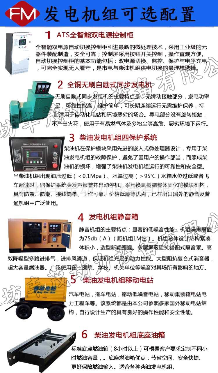 潍坊4100D移动30KW防雨防尘带轮拖车电站30千瓦柴油发电机组示例图5