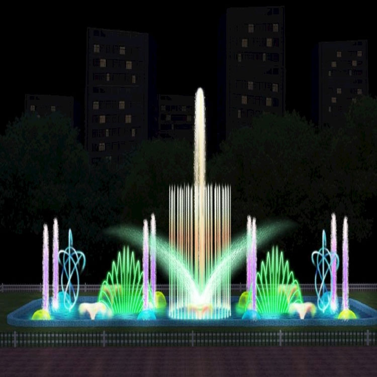 海南程控音乐喷泉大型广场音乐喷泉音乐喷泉设计厂家