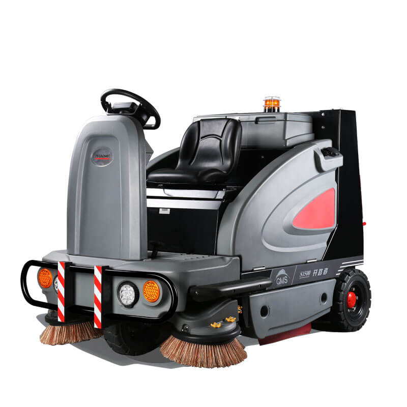 高美S1500开路者大型扫地车 智慧型驾驶式扫地机 用心智造