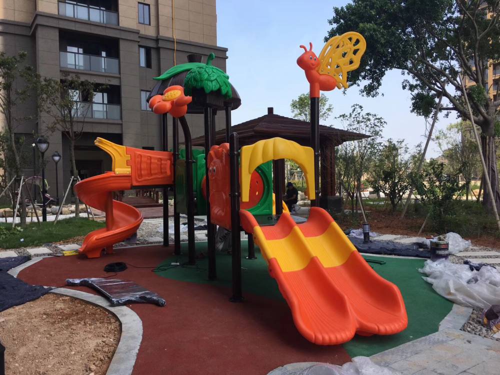 亳州健身器材厂家定做公园休闲椅 小区健身器材 儿童组合滑梯系列产品