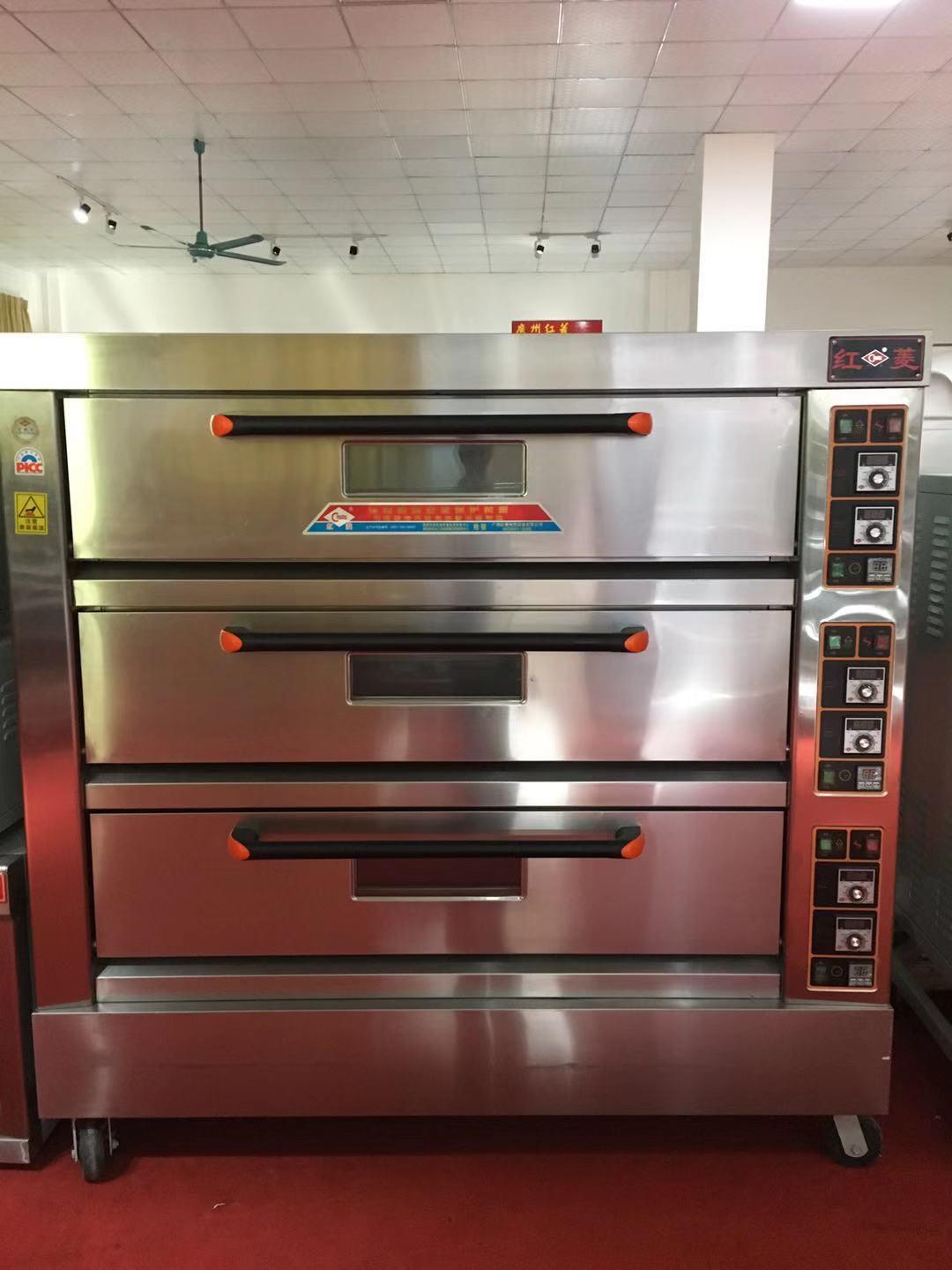 2层4盘电烤箱 DECK OVEN 厂家直销 面包烤炉，不锈钢烤炉-阿里巴巴