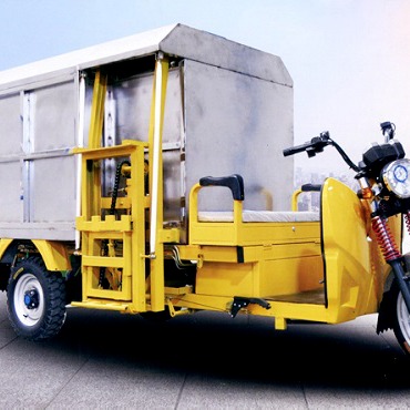尚勇SYL-ZSB1800全新驾驶式上桶自卸一体不锈钢垃圾车