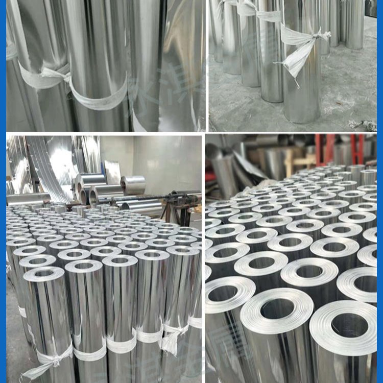 供应保温铝卷0.3mm 管道保温施工防腐辅助材料鲁剑铝业图片