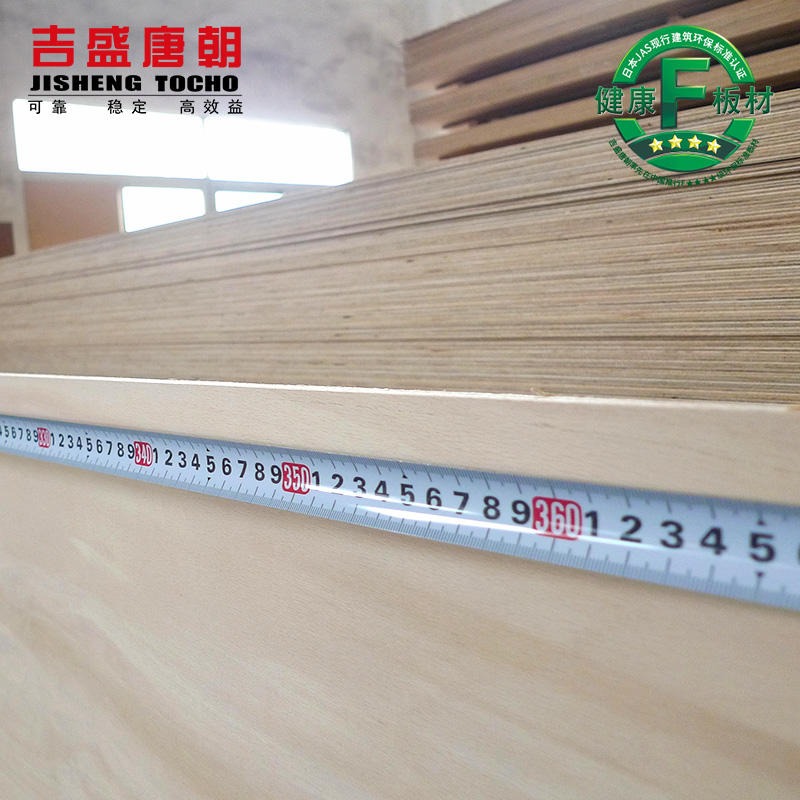 吉盛唐朝 森林认证FSC胶合板 家具设计榉木面多层板  乐器可用胶合板 环保木质家具板图片