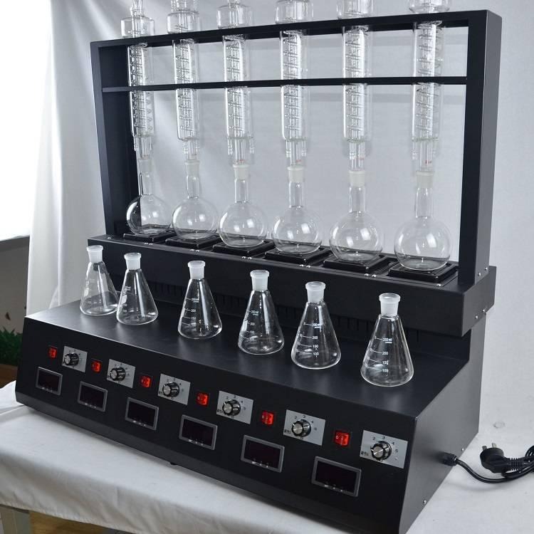 实验室蒸馏装置 自动称重一体化蒸馏仪GY-DGZLY-6