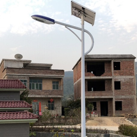 千度照明 爆款6米LED农村太阳能路灯 超长寿命锂电池太阳能路灯 定制一体化太阳能路灯