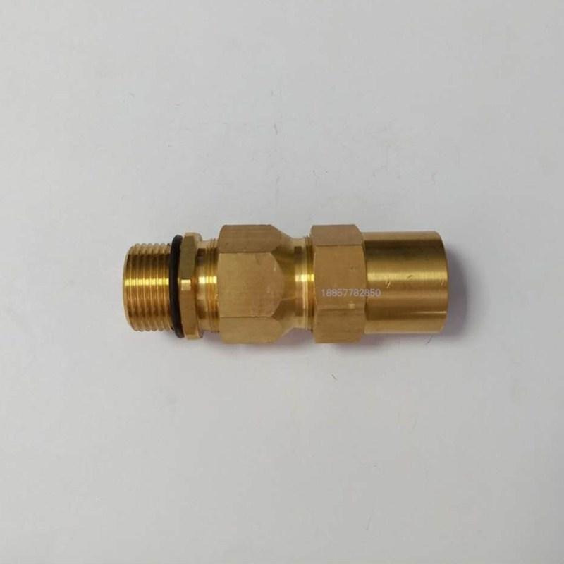 防爆填料函BTL，格兰头黄铜镀镍 304不锈钢 铠装电缆接头