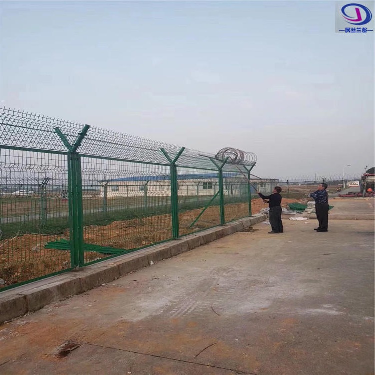 德兰Y型柱护栏网 工厂护栏网 Y型柱防护网 厂家供应