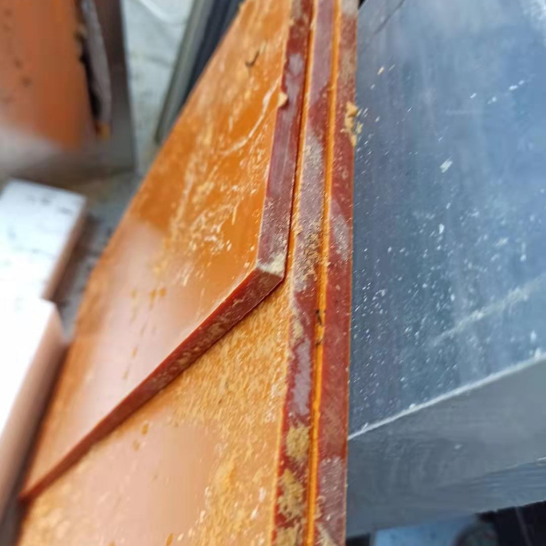 华凯橘红色电木板加工 黑色电木板整板零切胶木板2mm-150mm