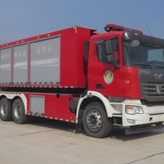 特种消防车,集瑞联合自装卸式消防车,江特牌JDF5190TXFZX50型自装卸式消防车