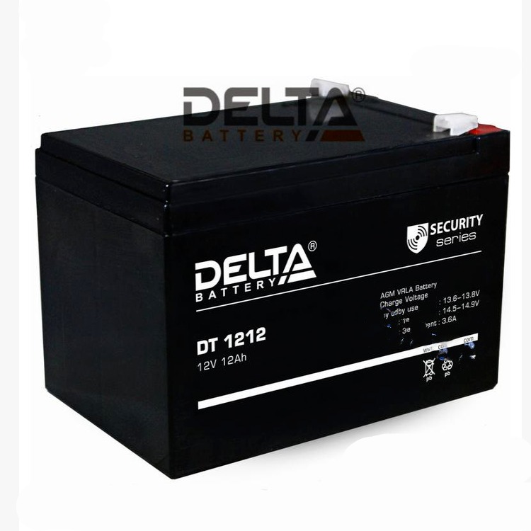 原装俄罗斯DELTA蓄电池DT1212足容量免维护铅酸原装电源12V12ah