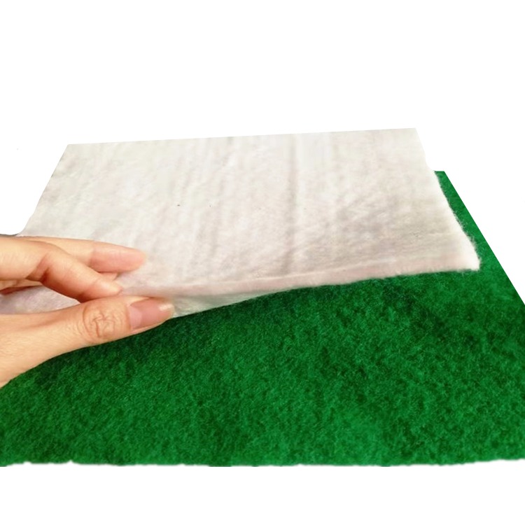 生产绿色土工布 防尘绿色土工布 道路绿化土工布 环保防尘布
