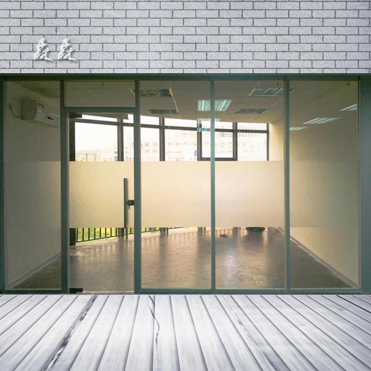 供应可定制办公室写字楼隔断玻璃门 百叶隔断钢化玻璃门 隔音玻璃门