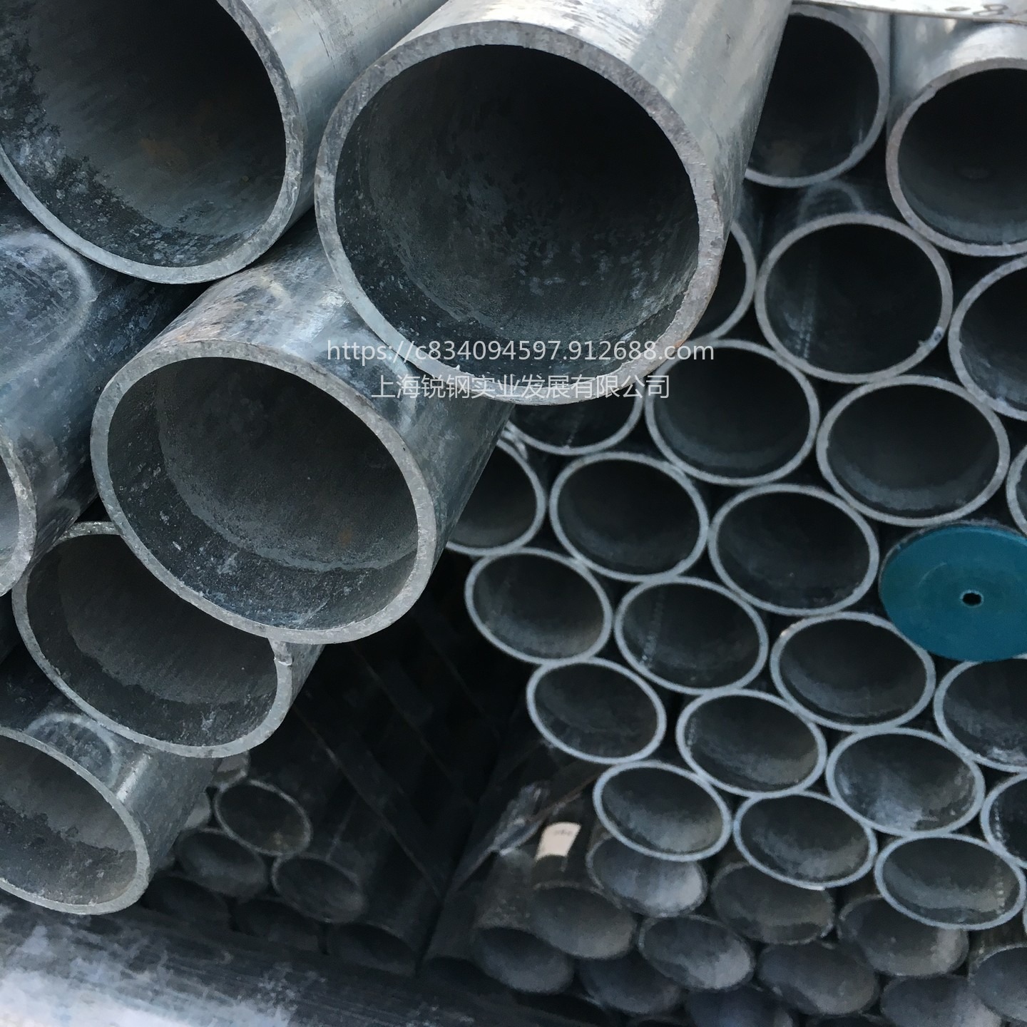 上海钢材 镀锌管 华岐DN15到DN200 消防热镀锌钢管图片