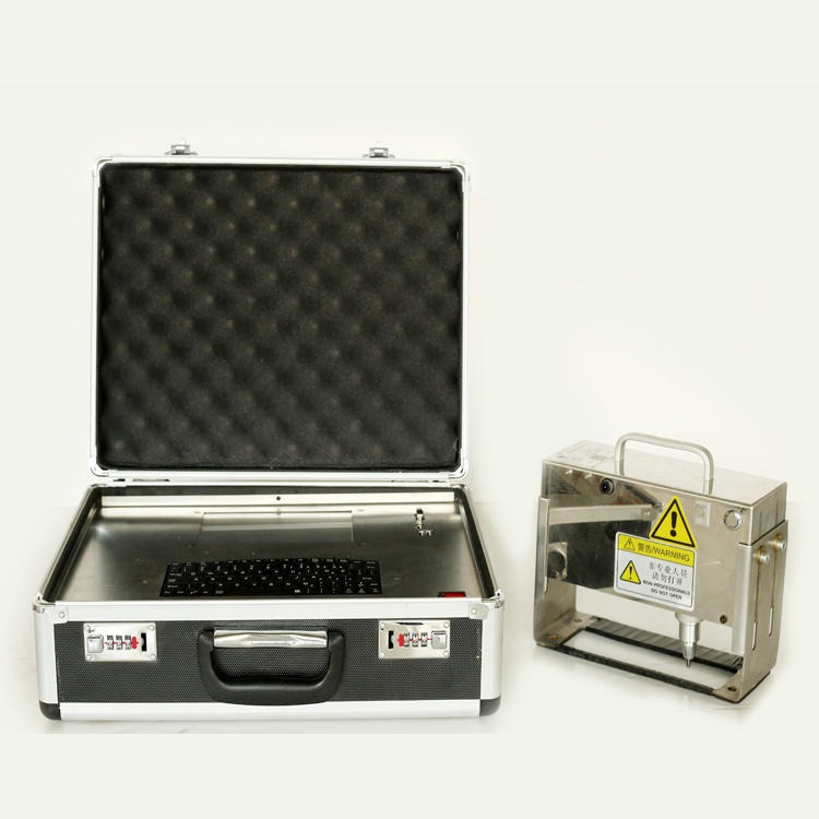鲁岳牌 LYQD-SC803型地脚螺栓刻字气动手持式打标机 手持式紧固件便携气动打字机