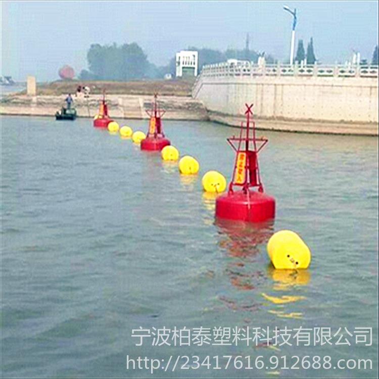 张家港禁航浮标 球体警示围栏 饮用水源保护浮筒