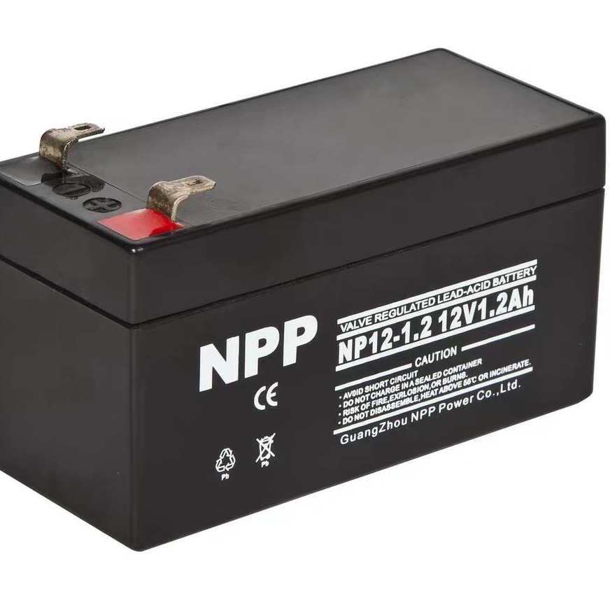 NPP耐普蓄电池NP12-5 12V5AH消防电源专用蓄电池