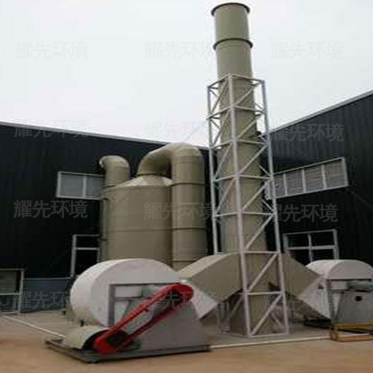 杭州废气处理设备厂 宁波生物塔除臭设备 温州酸雾净化塔系统 耀先图片