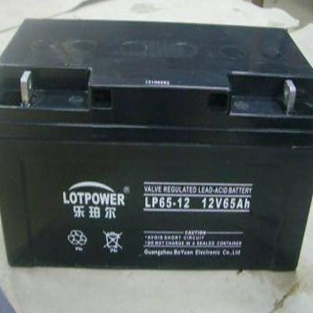 LOTPOWER乐珀尔蓄电池  乐珀尔电池LP65-12 12V65AH蓄电池 UPS电源专用蓄电池