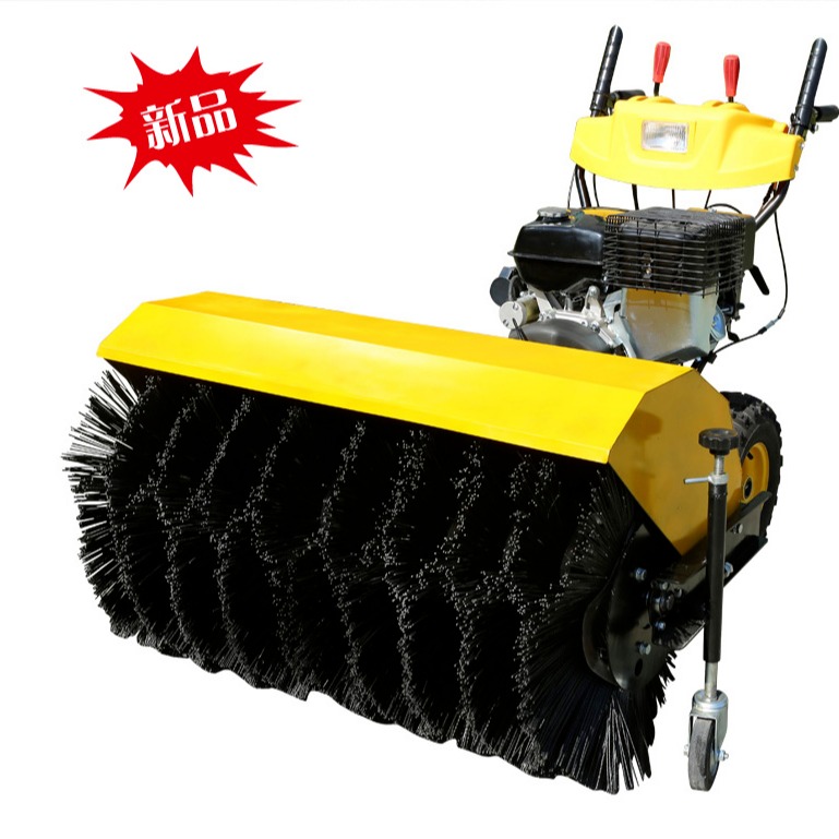 FH-1110手扶式扫雪机 市政公路扫雪机 自行式滚刷扫雪机