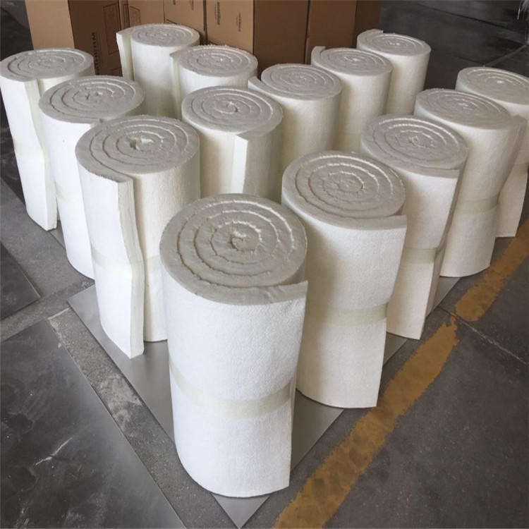 河北硅酸铝针织毯 100kg硅酸铝棉毡 2-6公分硅酸铝纤维毡量大优惠