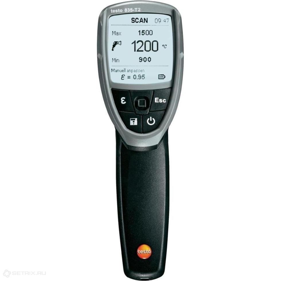 德国德图Testo 835-T2红外高温测温仪玻璃、陶瓷和冶金行业热处理过程测温仪