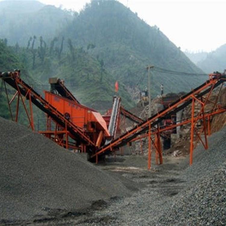 新型石料生产线 时产100-150吨石英石制沙生产线设备 河石制沙机械 冠凌