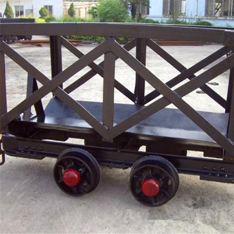 普煤供煤矿花架子车 MLC15-9矿用材料车  定制各种矿用材料车图片