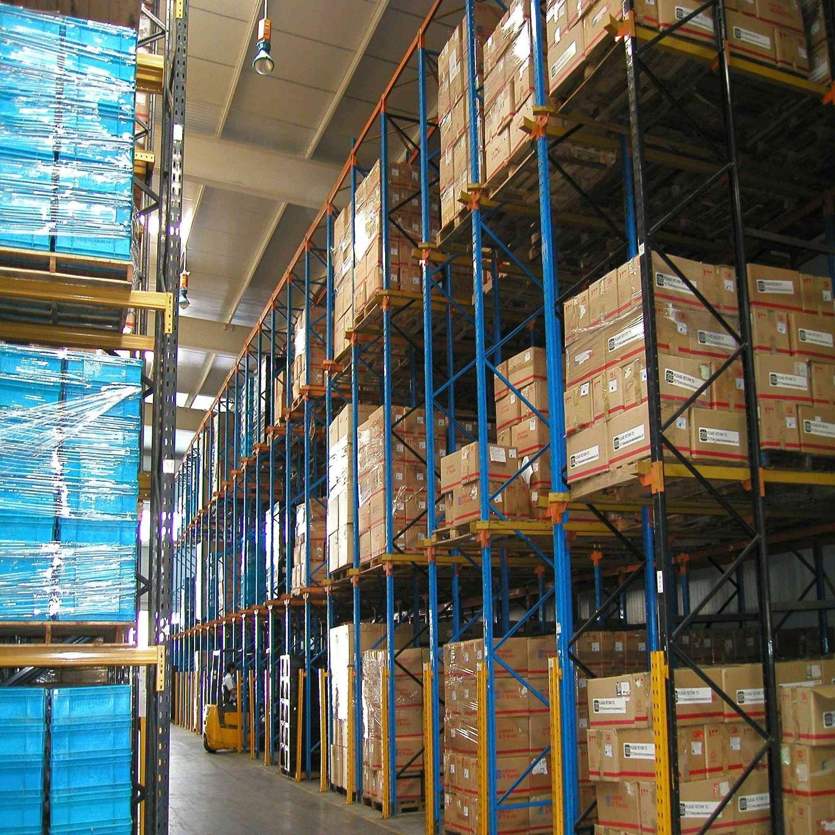 森沃仓储货架厂家 直供驶入式通廊货架 贯通式货架 可定制
