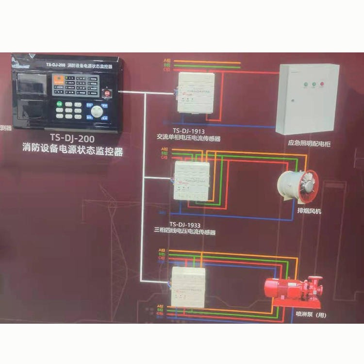 智创 ZC-1 消防设备电源状态监控系统 智能消防设备电源状态监控系统图片