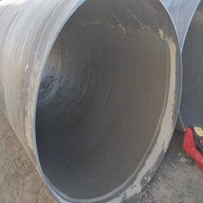大口径地埋式刷油缠布防腐直缝钢管 内壁水泥砂浆防腐钢管 污水专用管道