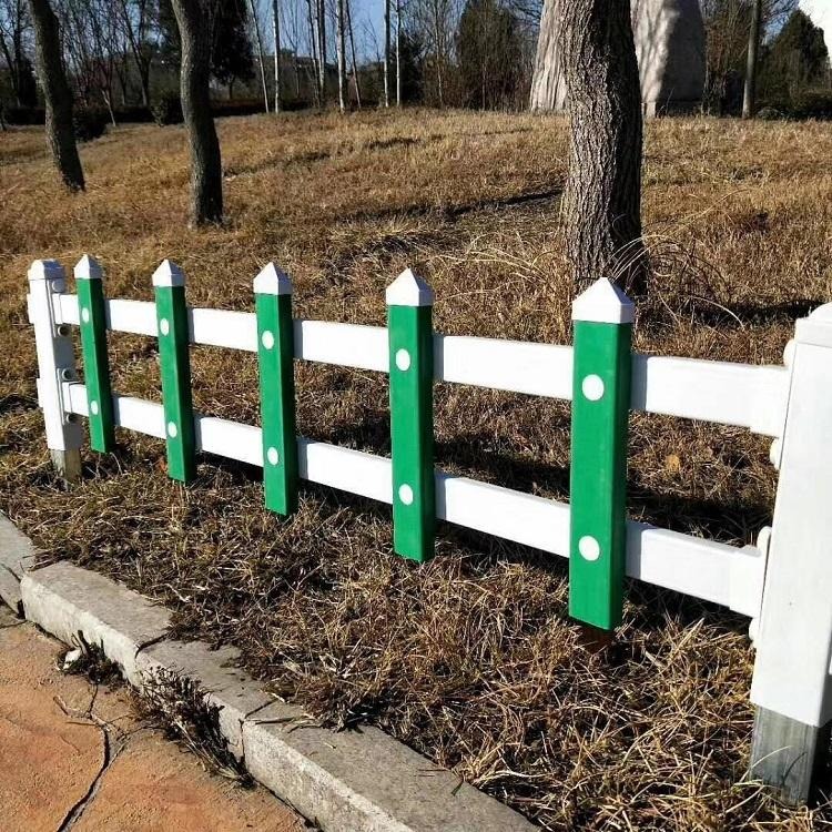 德兰现货 PVC塑钢草坪围栏 塑料花园草坪围栏 绿化带隔离草坪护栏