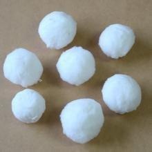 河南万利 厂家直销 纤维球滤料 白色涤纶 污水除油 纤维球滤料价格