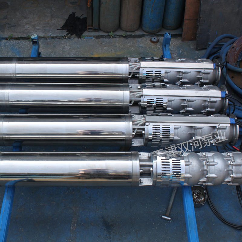 双河泵业厂家供应不锈钢潜水泵 200QJH32-136/8 耐腐蚀海水泵    海水潜水泵直销