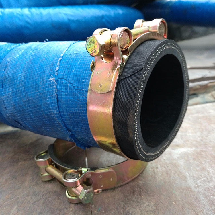腾旭152mm钢厂用吹氧胶管 钢丝编织氧水管 输循环水胶管   编织水管