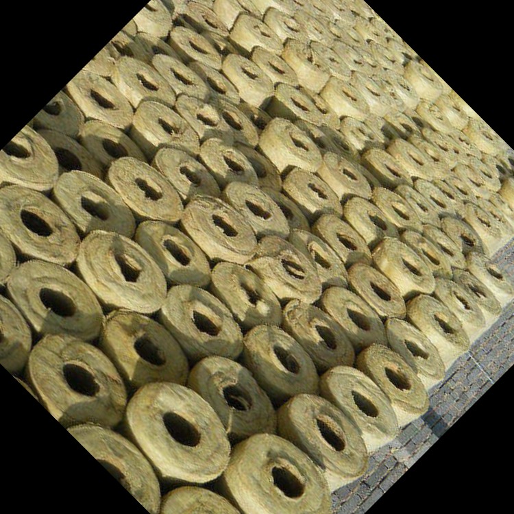 厂家定做 弯头岩棉管壳 华磊专业品质 异形管道岩棉保温管定制加工