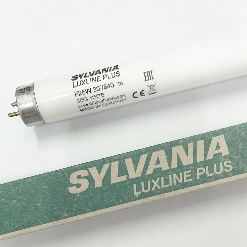 SYLVANIA 高端机电设备照明灯管 F25W-30''-840 25W直管荧光灯 进口荧光灯