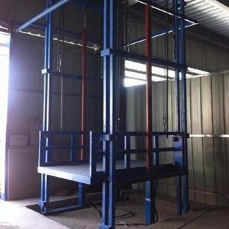 杭州市货车升降平台启运厂家定制 液压电动升降台 起重设备升降机 固定式货梯