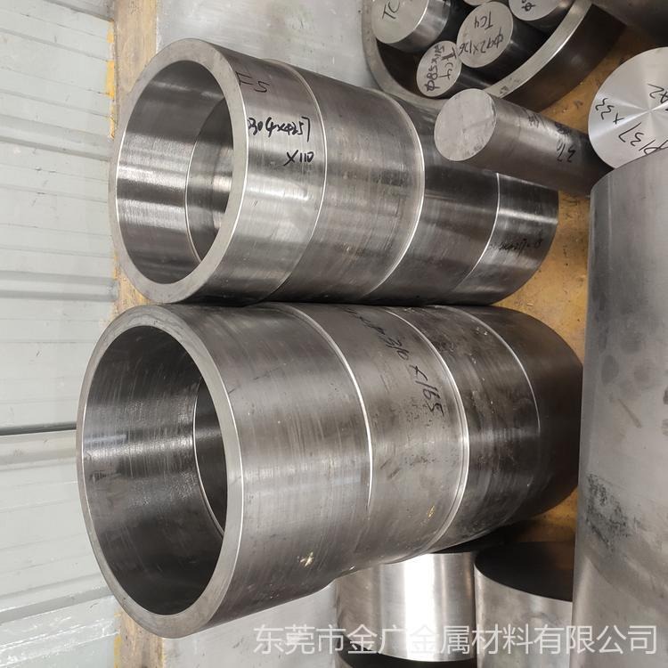 工业用纯钛管 空心厚壁钛管 高强度耐高温TC4钛管图片