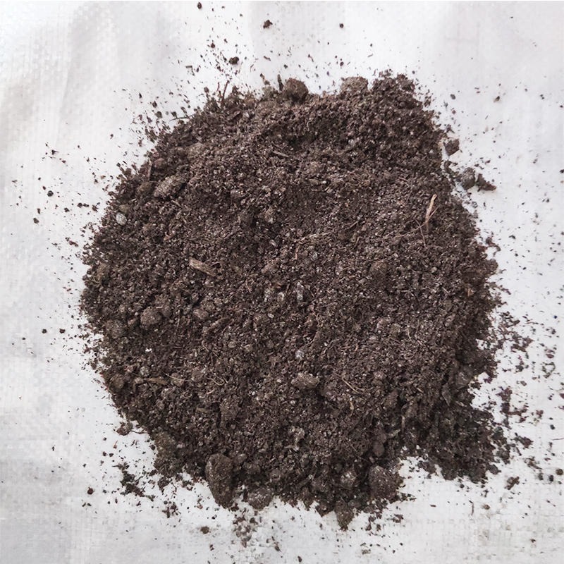 鸿田农业出售发酵羊粪 高温腐熟肥料 80斤一袋 改良土壤用 羊粪有机肥